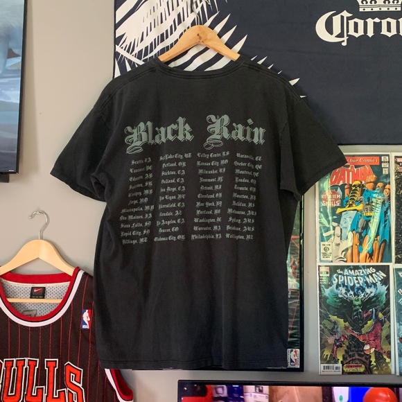 Vintage Ozzy Osbourne Black Rain 2007 Tour T-shirt - Picture 4 of 7